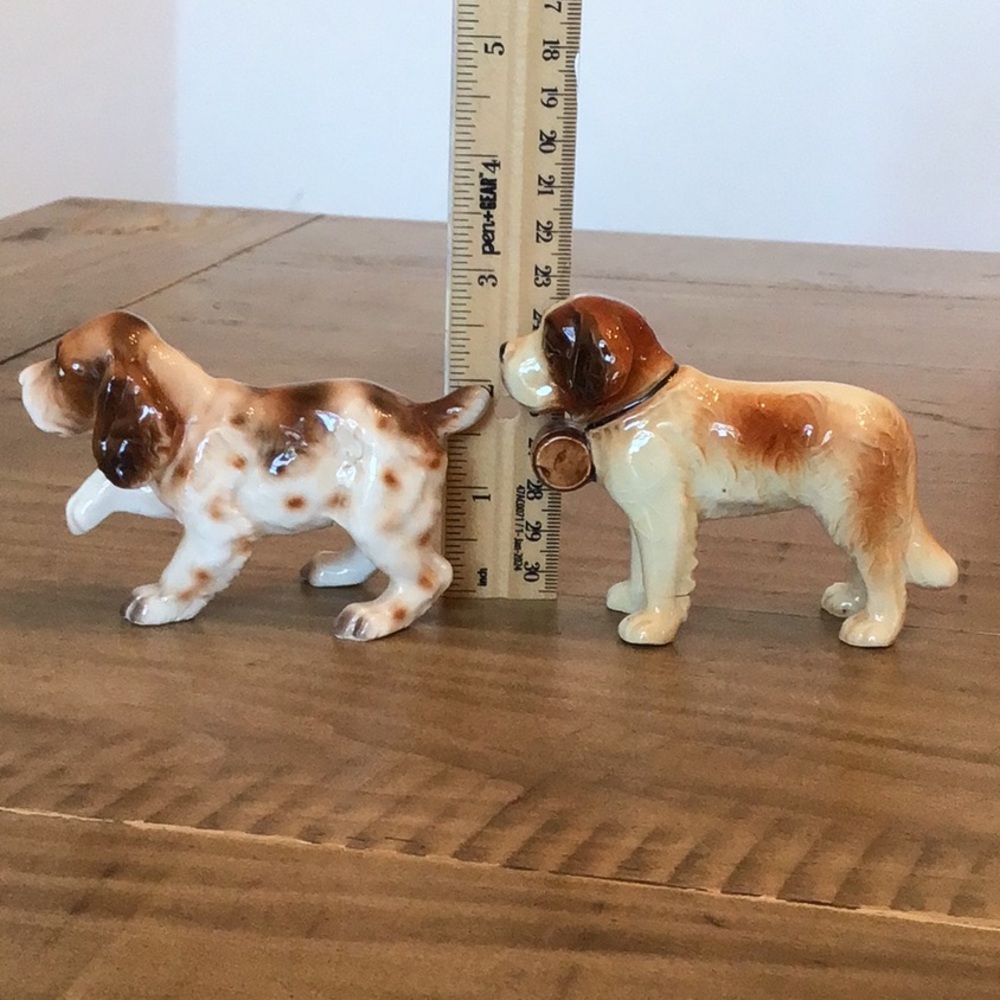 Vintage Saint Bernard from Goebel and vintage cocker spaniel figurines - Picture 5 of 14